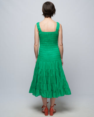 freja dress - kelly green
