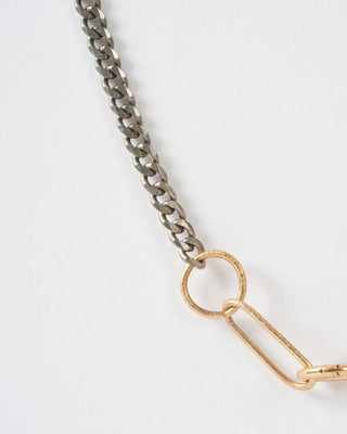 mixed metal 5 link charm holder