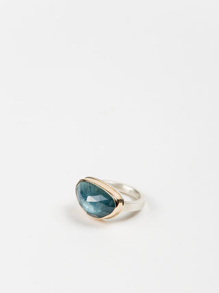 moss aquamarine ring
