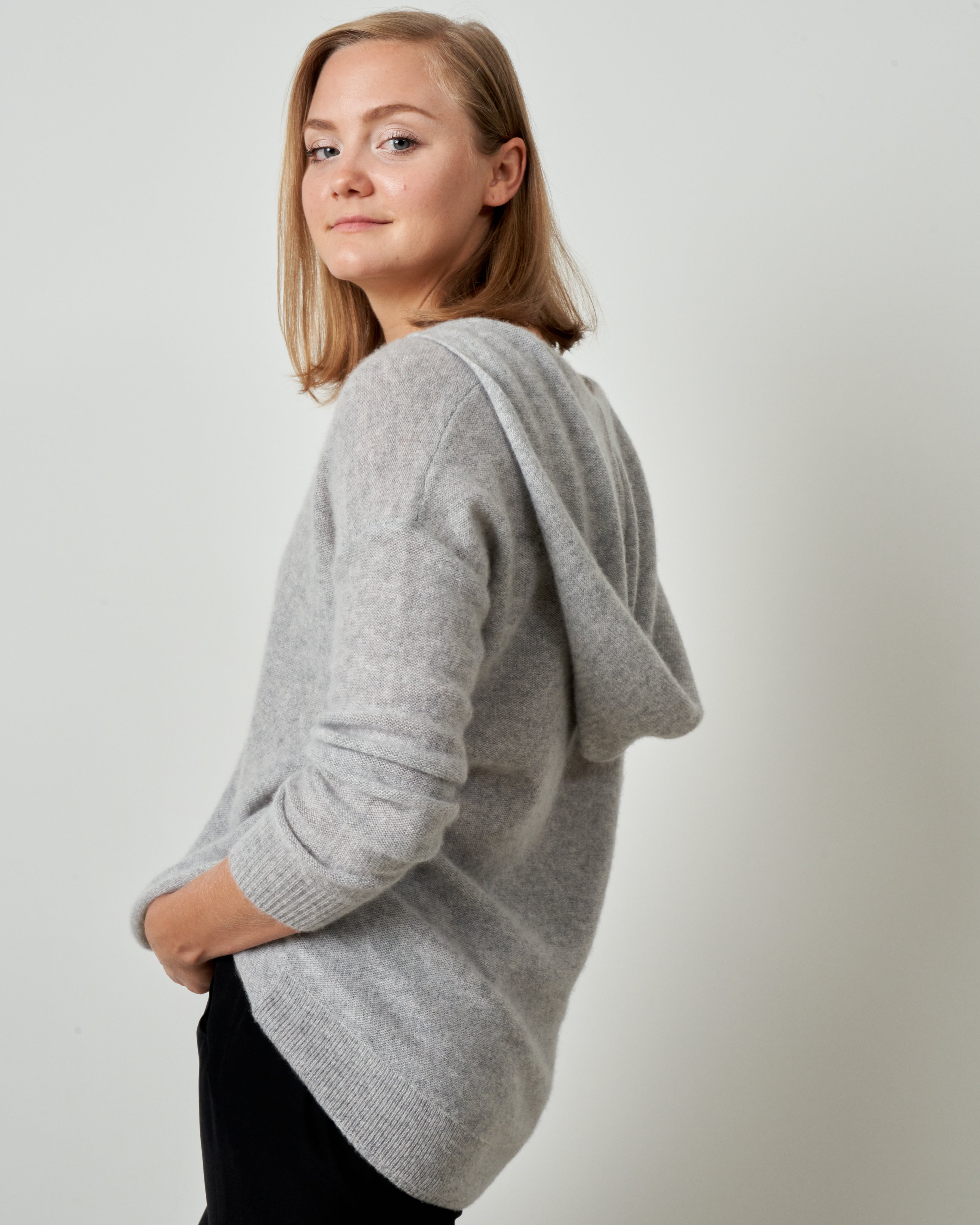 Oversized Hoodie V Neck Pullover Hoodie Naadam V Neck Pullover