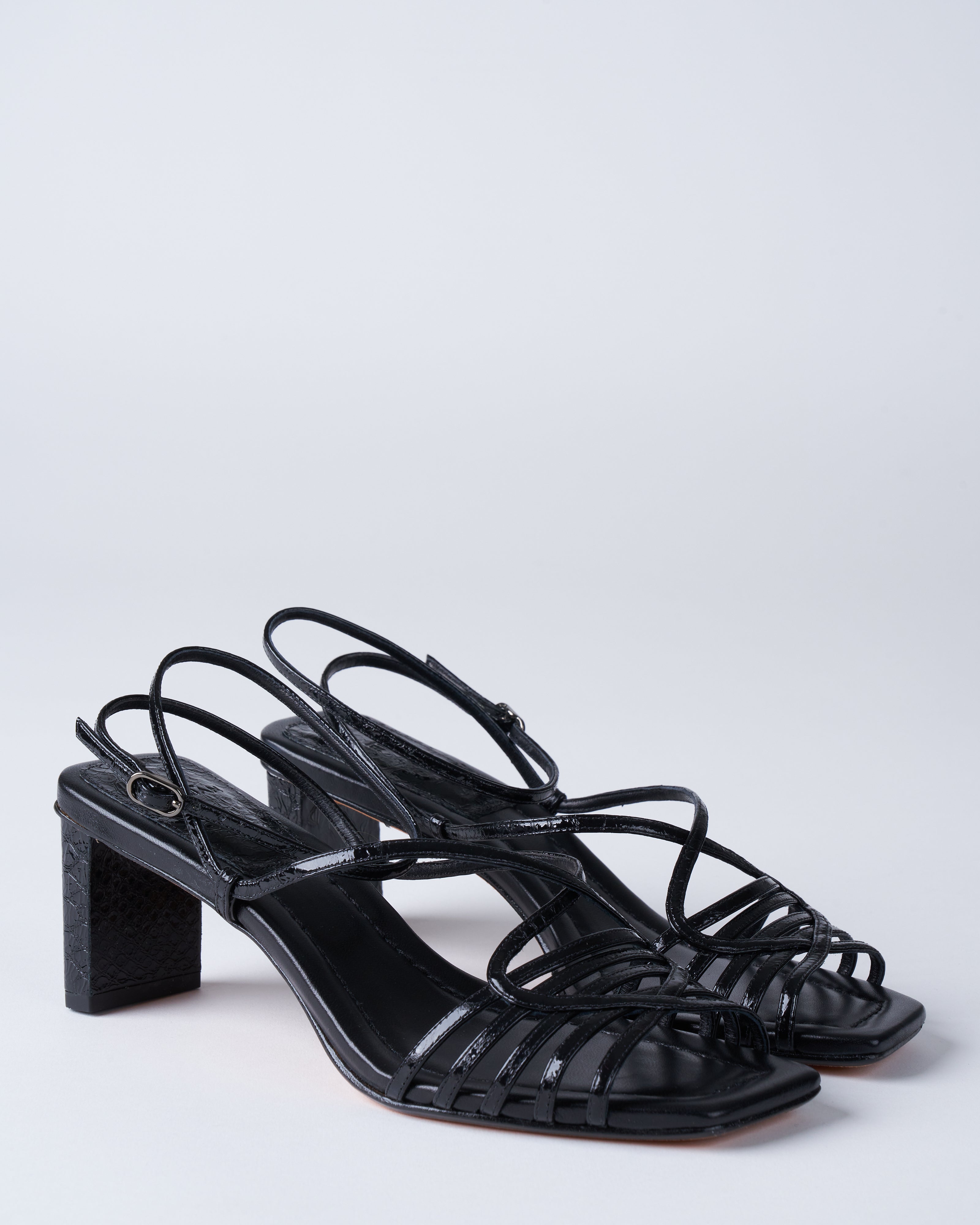 Alexandre Birman block heel sandals - Black