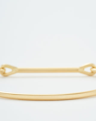 needle eye cuff heavy weight top