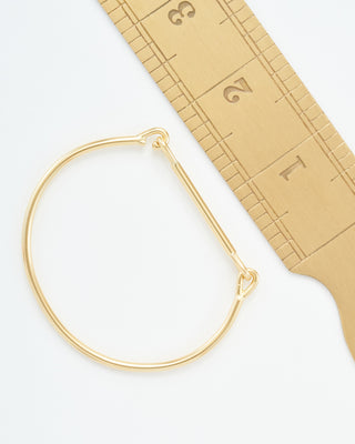 needle eye cuff heavy weight top