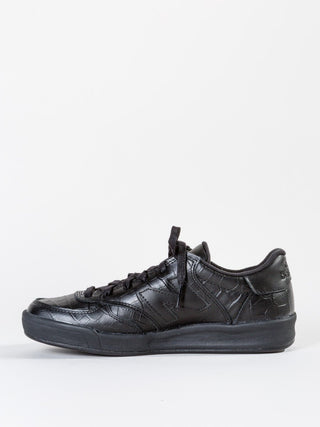 300 sneaker - black leather