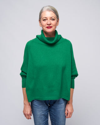 sweater - billard green