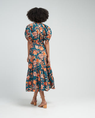 olina dress - delphinium