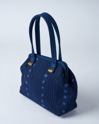 olivia embroidered - navy/blue