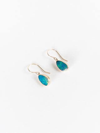 opal double earring