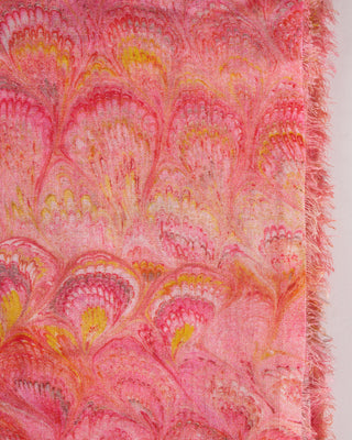 papiro patterned scarf - pink
