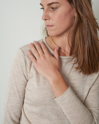 l/s baby tee - barley