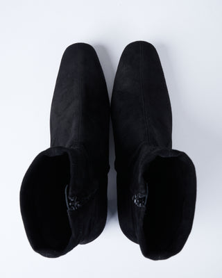 enia boot - black suede