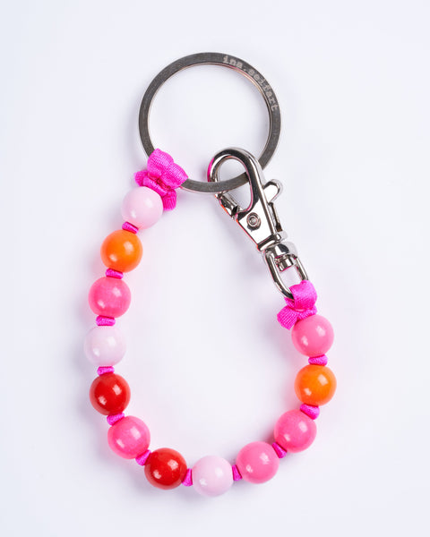perlen-short-key-holder-pink-