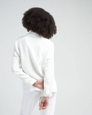 pert blouse - white