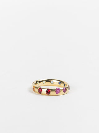 rainbow sapphire ring
