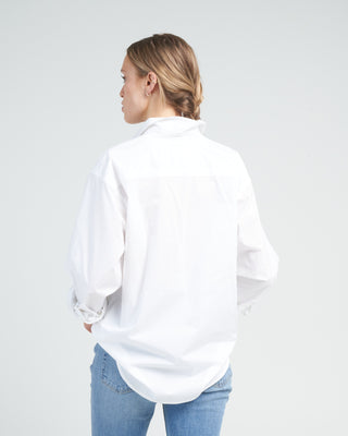 popover shirt - white
