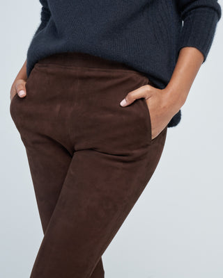 provence stretch suede pant