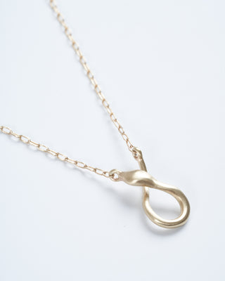 psylli charm holder necklace - gold