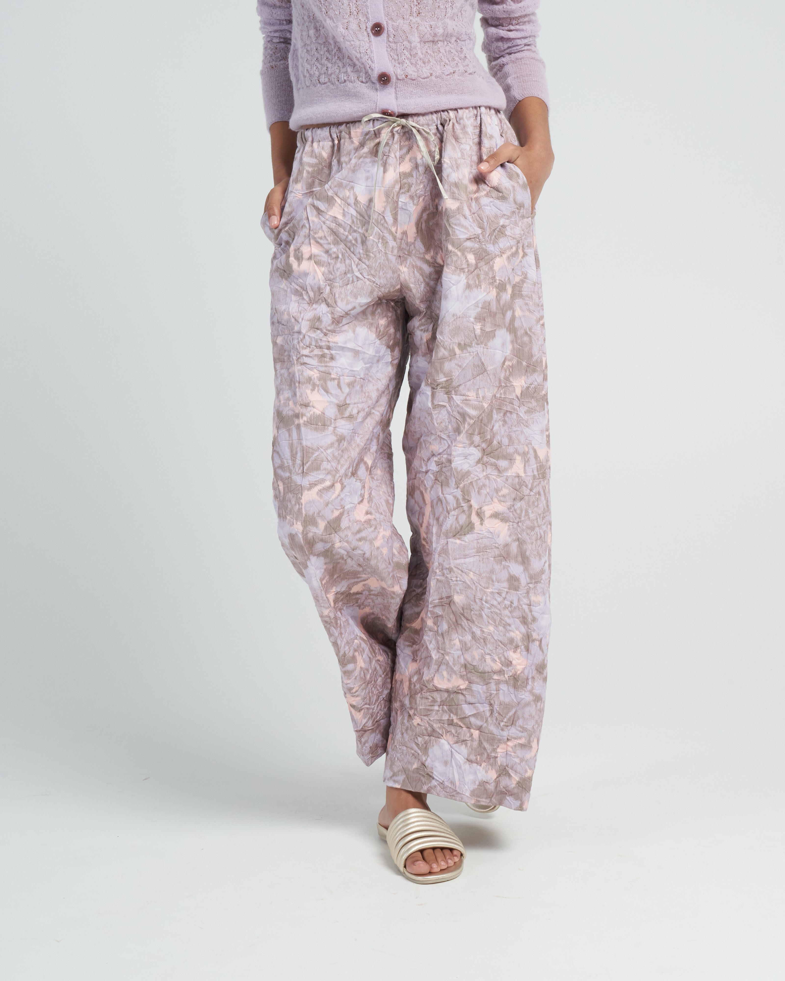 Dries Van Noten Puvis 6046 W.W.Pants Lilac 403