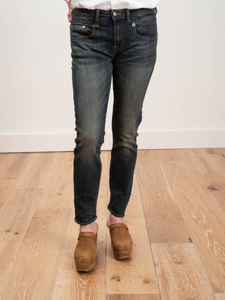 kate skinny jean - dark vintage blue