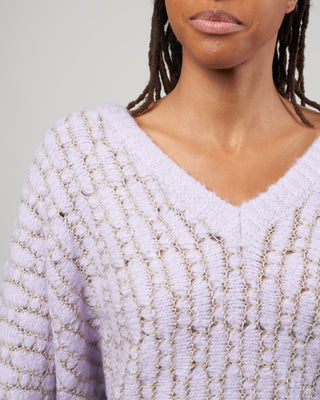 barnello sweater - lavender