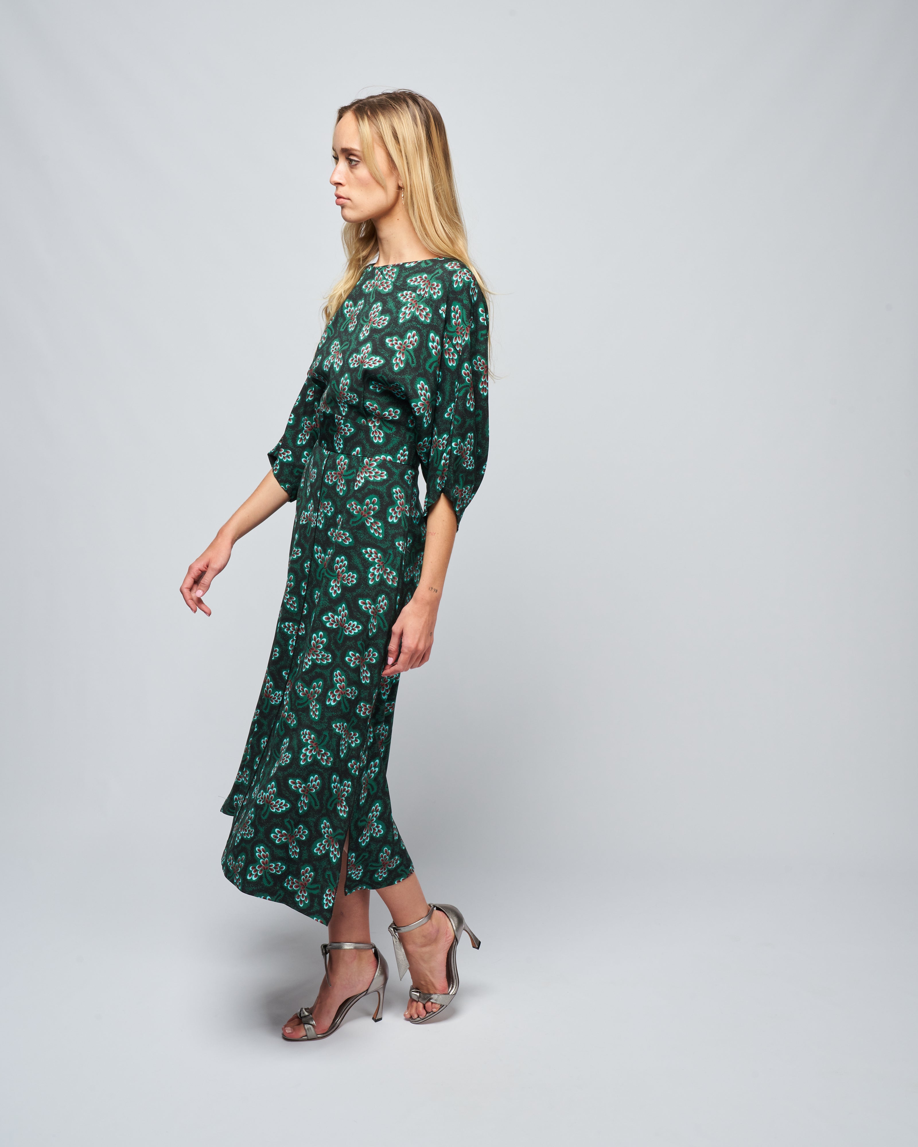 Rachel Comey Lyss Dress Dark Green Rachel Comey Lyss Dress Dark Green