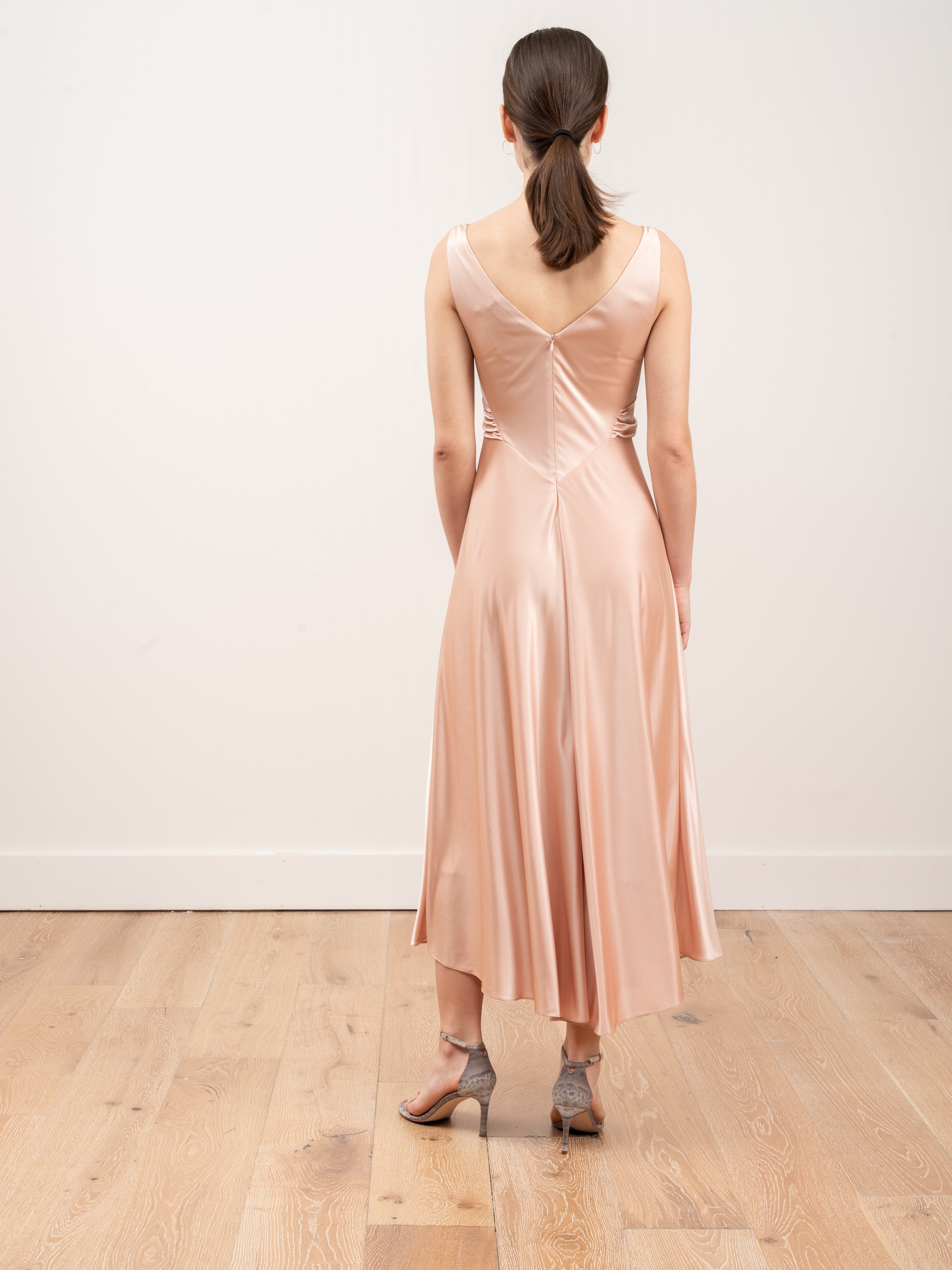rachel comey silk dress Rachel Comey Sisu Dress Brown