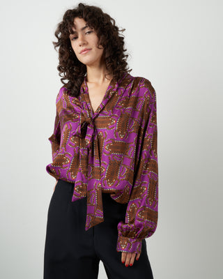 upland blouse - purple