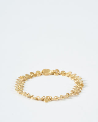 rain bracelet small oval gold