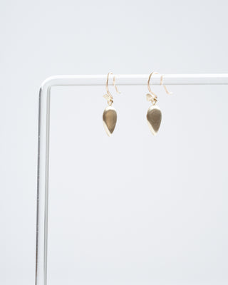 ravan drop earrings - gold
