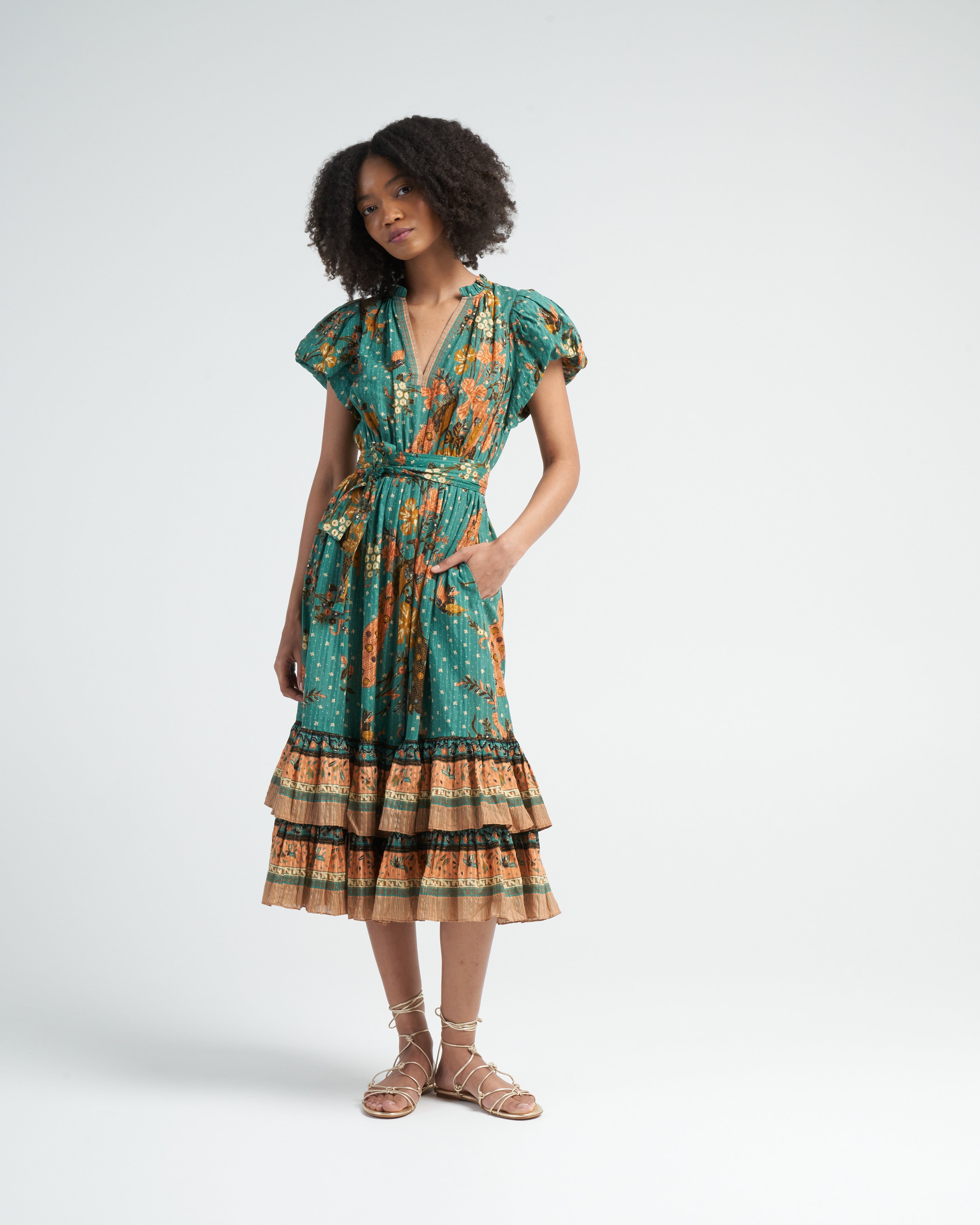 Ulla Johnson Remi Dress Hummingbird Ulla Johnson Remi Dress Hummingbird
