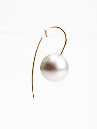 tahitian gray pearl earrings