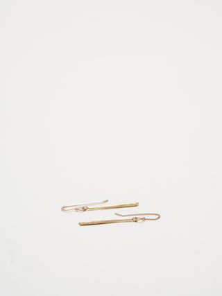 twig earrings - gold