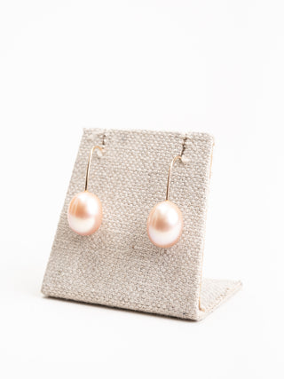 mother of pearl small drop earrings