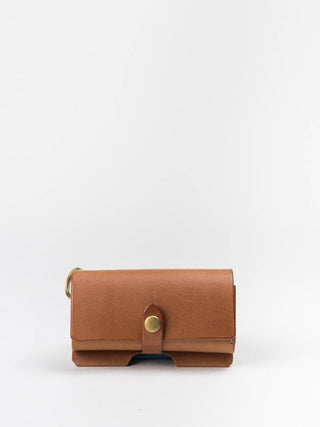 mini wallet - camel