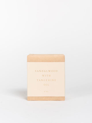 sandalwood + tangerine soap