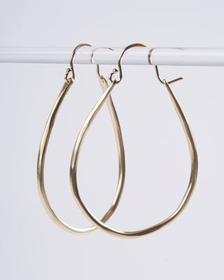 small anjou hoops - gold
