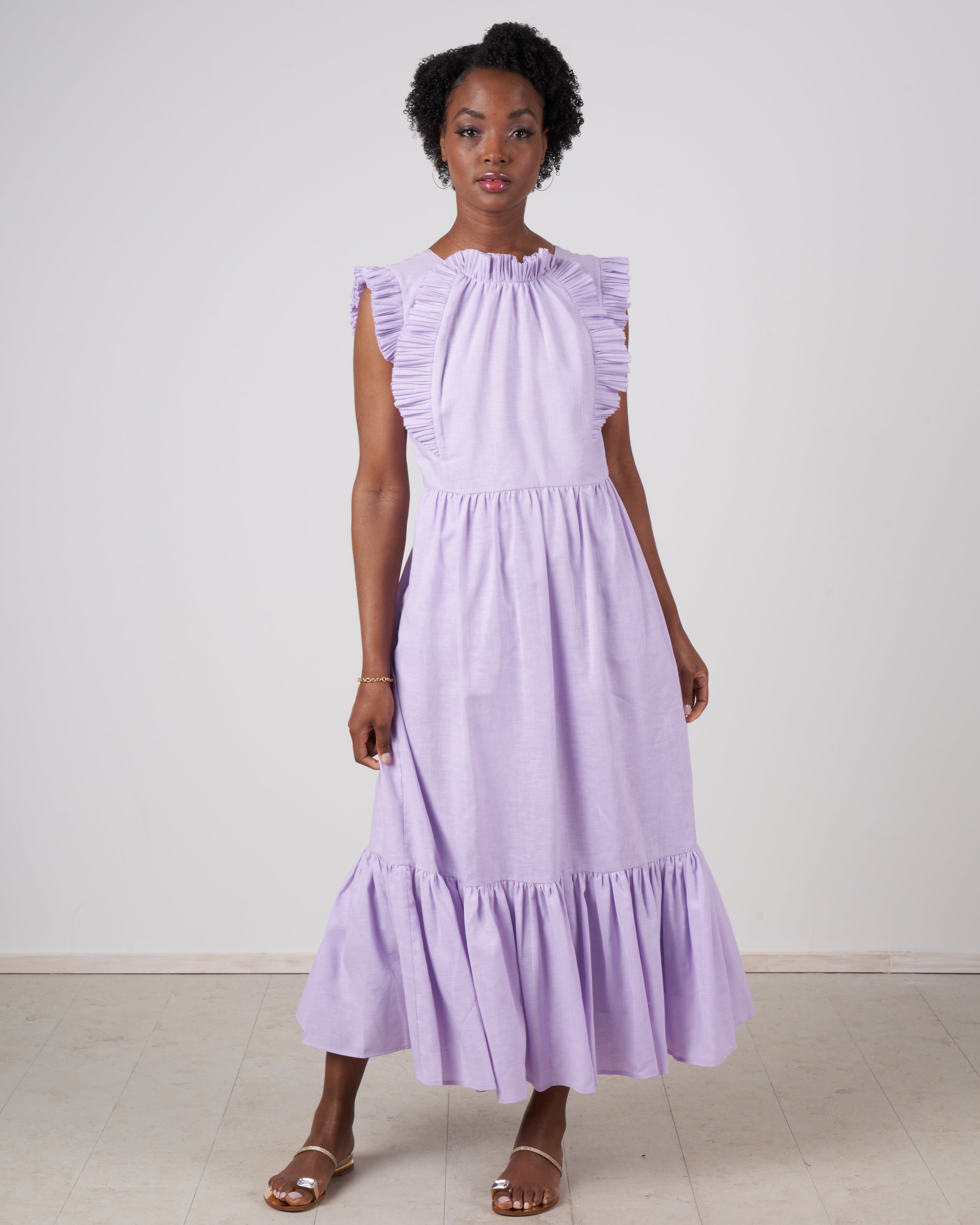 sea purple dress Lila Dress in Sea