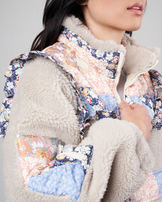 sydney print textured jacket - multi