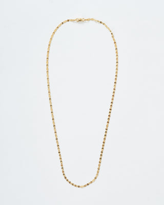 shimmer chain necklace