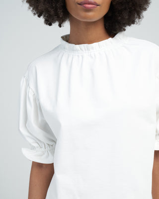 short sleeve sweatblouse - natural white
