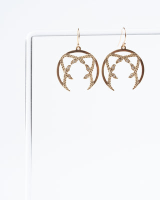 sibyl earrings - gold