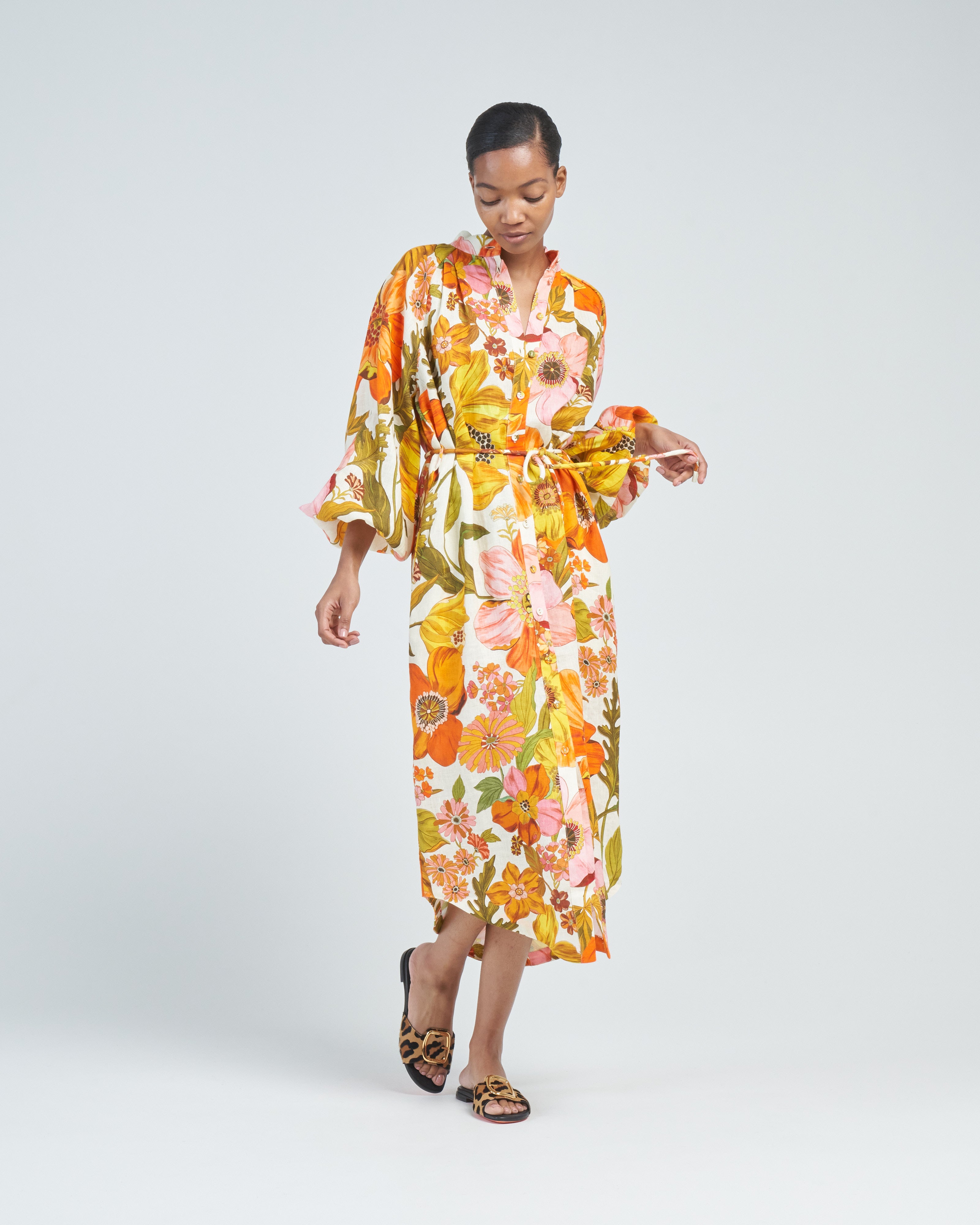 silas dress midi SKYE | Silas Merino Wool Long Sleeve Midi Dress