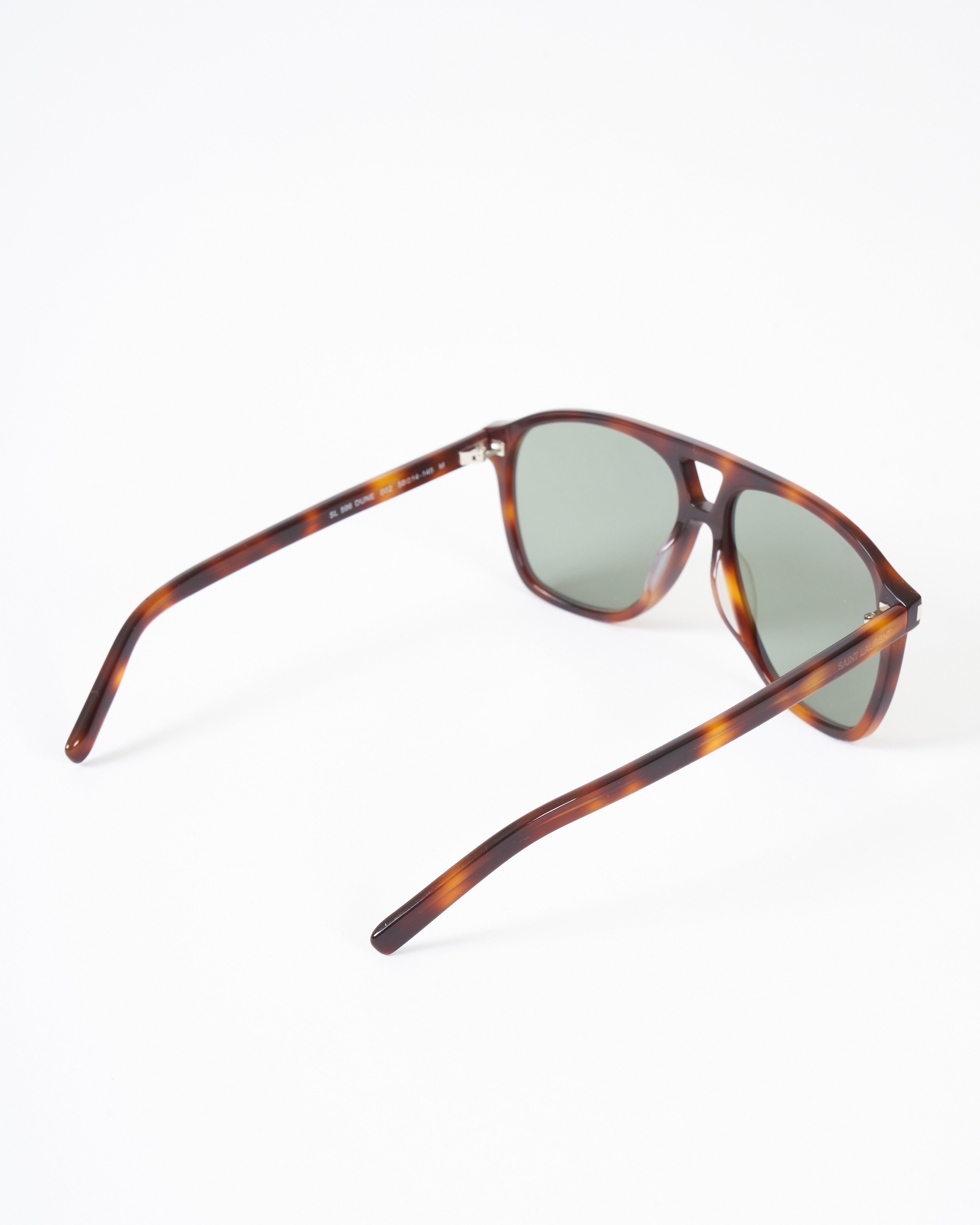Saint Laurent Sl 596 Dune Havana/ Green display picture 2