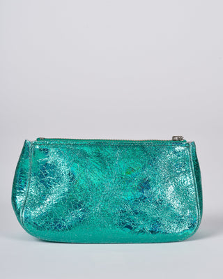 small fatty pouch - hologram jade