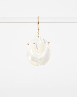 small mother of pearl o'keefe earrings