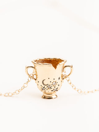 her cup of stars pendant