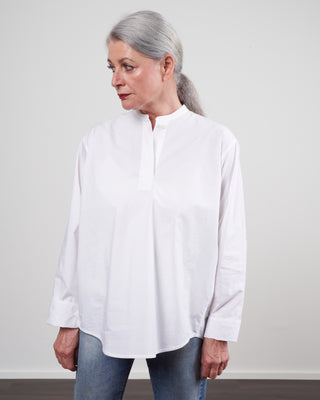popover shirt - white