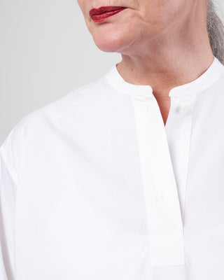 popover shirt - white