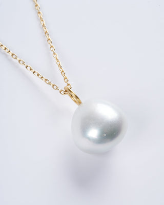 south sea pearl necklace - pearl/ gold