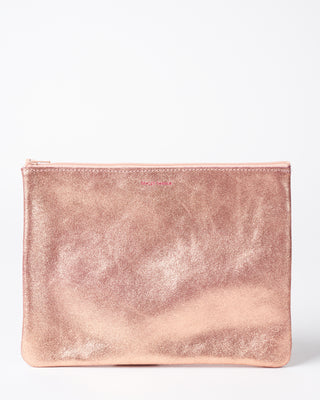 sparkle zip large - sparkle peach
